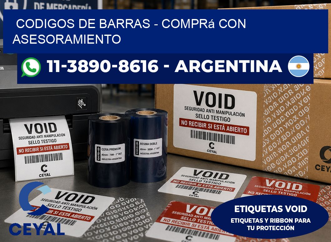 codigos de barras - Comprá con asesoramiento