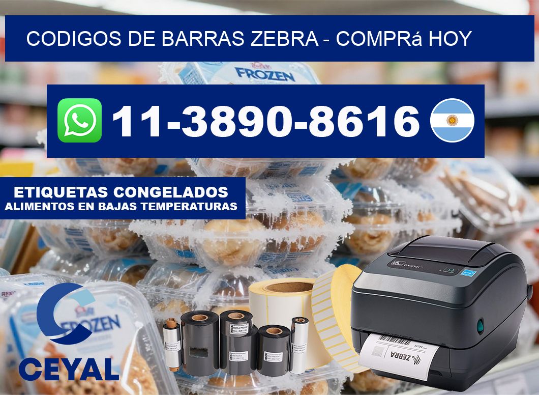 codigos de barras zebra – Comprá hoy