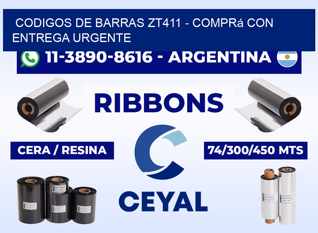 codigos de barras zt411 - Comprá con entrega urgente