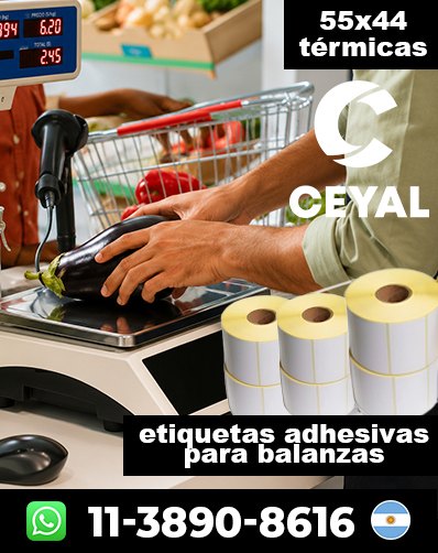 ETIQUETAS BALANZA PARA PRODUCTOS – Comprá sin vueltas