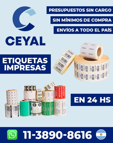 Etiquetas con código de barras para prendas Datamax