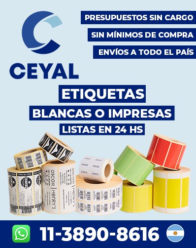 Etiquetas para Envíos de Indumentaria Zebra