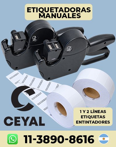 Etiquetas para Envíos de Indumentaria Zebra