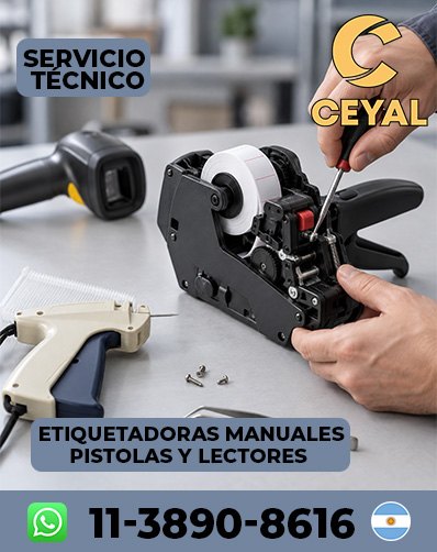 Impresora de códigos de barras textiles SERVICIO TECNICO TODAS LAS MARCAS DE ETTIQUETAS