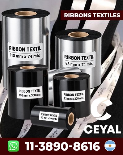 RIBBON CERA X 74 Y 300 MTS - Pedí una prueba