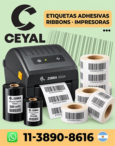 RIBBON RESINA DE IMPRESION - Asegurá tu reposición