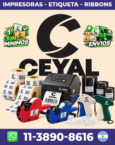 ROLLOS TERMICOS PARA ZEBRA - Pedinos información