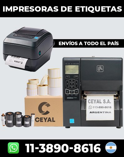 etiquetas OPP ribbon - Pedí de forma simple