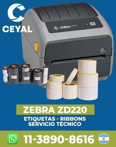 impresora zebra para Industria papelera Arg